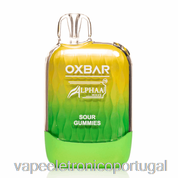 Vape Eletrônico Oxbar X Alpha G8000 Gomas Azedas Descartáveis